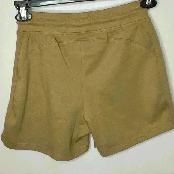 Alphalete Shorts Women Small Tan NWT Athletic Leisure Drawstring Pockets - Picture 6 of 6